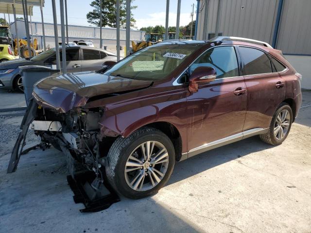 LEXUS RX 350 2015 with VIN 2T2ZK1BA7FC192203 - Photo from auction