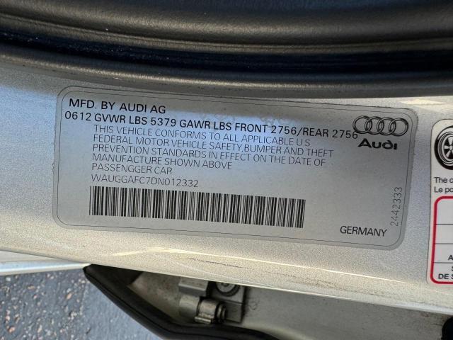 Photo 10 from auction – 2013 AUDI A6 PREMIUM with VIN WAUGGAFC7DN012332