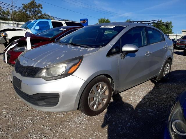 KIA RIO LX 2014 with VIN KNADM4A39E6375747 - Photo from auction
