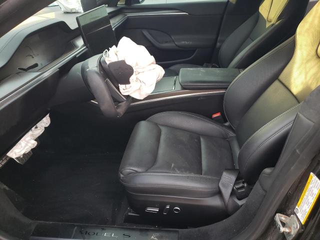 Photo 7 from auction – 2021 TESLA MODEL S with VIN 5YJSA1E6XMF455292