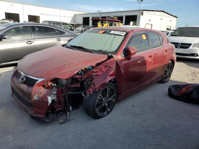 LEXUS CT 200 2011 with VIN JTHKD5BH1B2037495 - Photo from auction