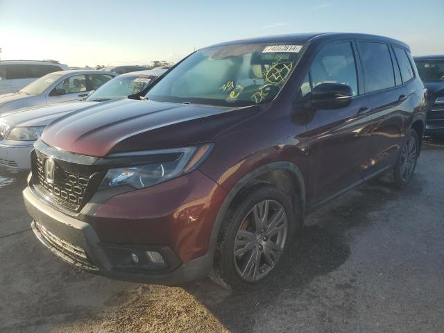 HONDA PASSPORT E 2021 with VIN 5FNYF7H56MB001445 - Photo from auction