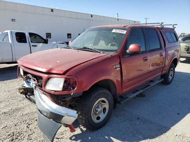 FORD F150 SUPER 2001 with VIN 1FTRW08W31KE36474 - Photo from auction