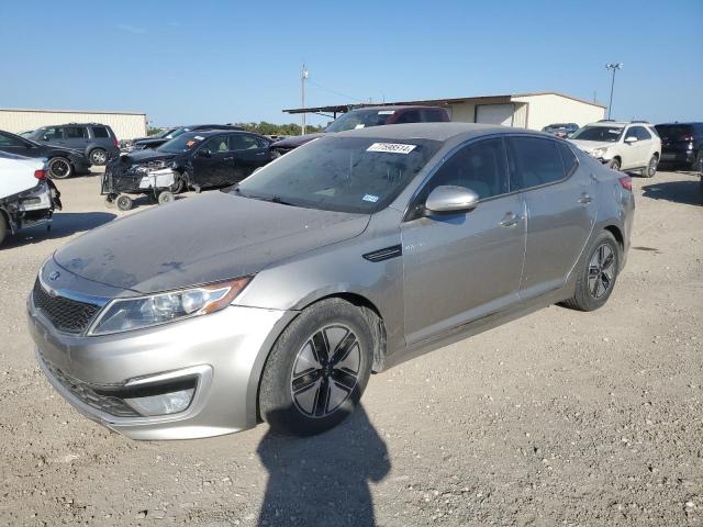 KIA OPTIMA HYB 2013 with VIN KNAGM4AD1D5043425 - Photo from auction