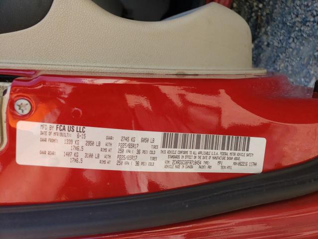 Photo 14 from auction – 2015 DODGE GRAND CARA with VIN 2C4RDGCG6FR718454