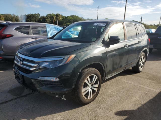 HONDA PILOT EXL 2017 with VIN 5FNYF6H51HB053968 - Photo from auction