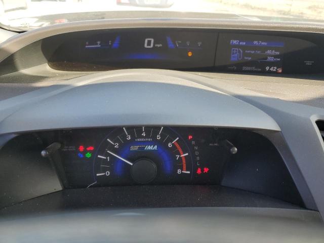Photo 9 from auction – 2012 HONDA CIVIC HYBR with VIN JHMFB4F28CS009850