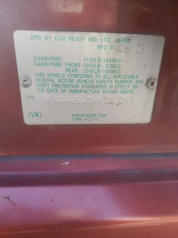 Zdjęcie 14 z aukcji – 2006 SUBARU FORESTER 2 z VIN JF1SG65676H715099