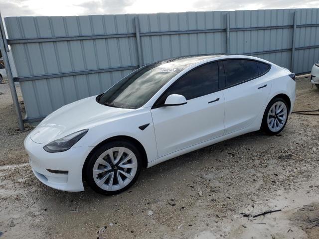 TESLA MODEL 3 2022 with VIN 5YJ3E1EA1NF309670 - Photo from auction
