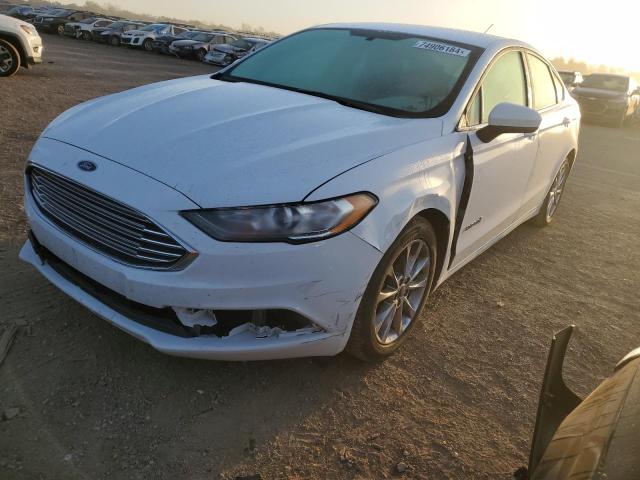 FORD FUSION SE 2017 with VIN 3FA6P0LU7HR386504 - Photo from auction