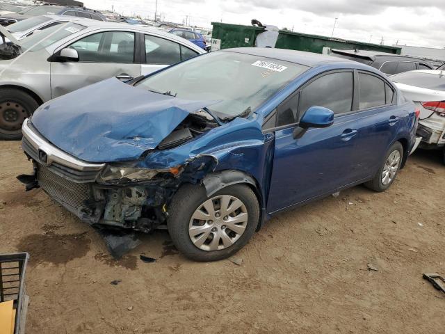 HONDA CIVIC LX 2012 with VIN 19XFB2F58CE074913 - Photo from auction