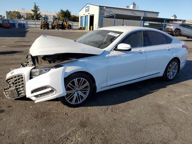 GENESIS G80 BASE 2018 with VIN KMHGN4JE4JU271313 - Photo from auction