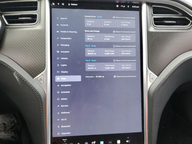 Photo 9 from auction – 2017 TESLA MODEL S with VIN 5YJSA1E48HF216716