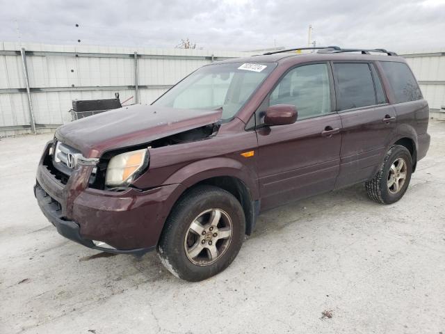 HONDA PILOT EXL 2007 with VIN 2HKYF18787H539438 - Photo from auction