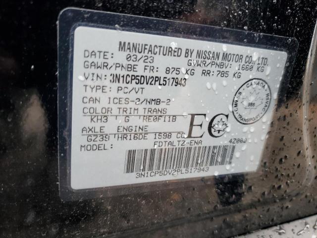 Photo 14 from auction – 2023 NISSAN KICKS SR with VIN 3N1CP5DV2PL517943