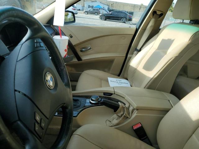 Photo 8 from auction – 2007 BMW 525 I with VIN WBANE53537CW64245