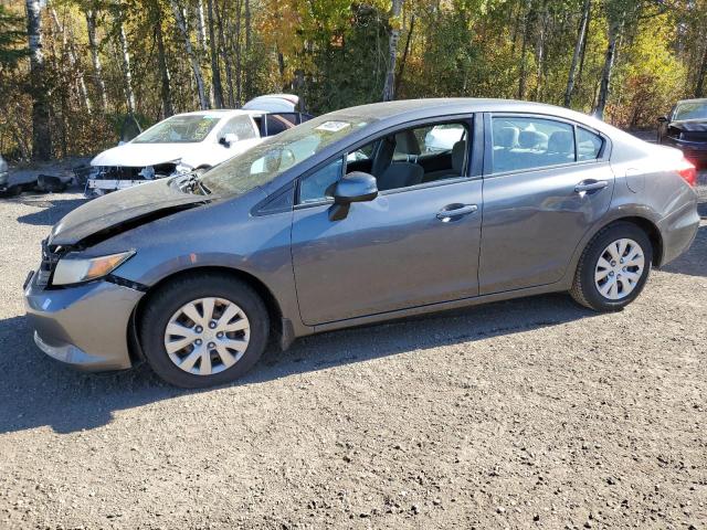 HONDA CIVIC LX 2012 with VIN 2HGFB2F49CH035907 - Photo from auction