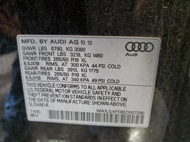 Photo 14 from auction – 2014 AUDI Q7 PREMIUM with VIN WA1LGAFE8ED007290