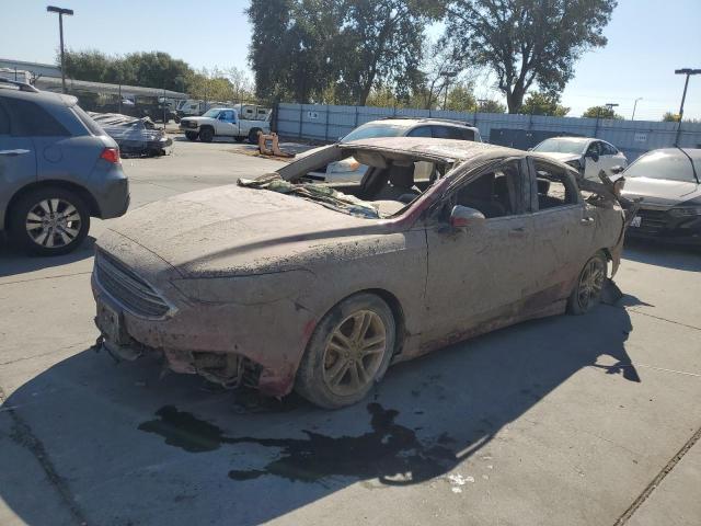 FORD FUSION SE 2018 with VIN 3FA6P0LU1JR154681 - Photo from auction
