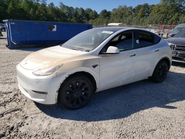 TESLA MODEL Y 2021 with VIN 5YJYGDEE6MF302085 - Photo from auction
