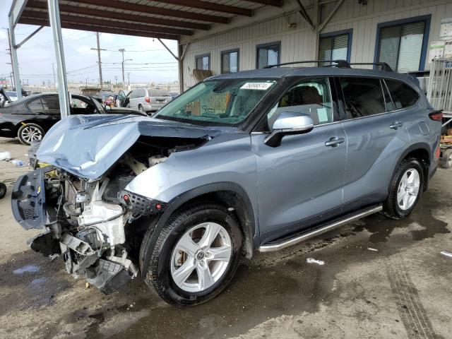TOYOTA HIGHLANDER 2022 with VIN 5TDZARAH1NS016113 - Photo from auction