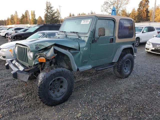 JEEP WRANGLER / 2000 with VIN 1J4FA49S1YP748529 - Photo from auction