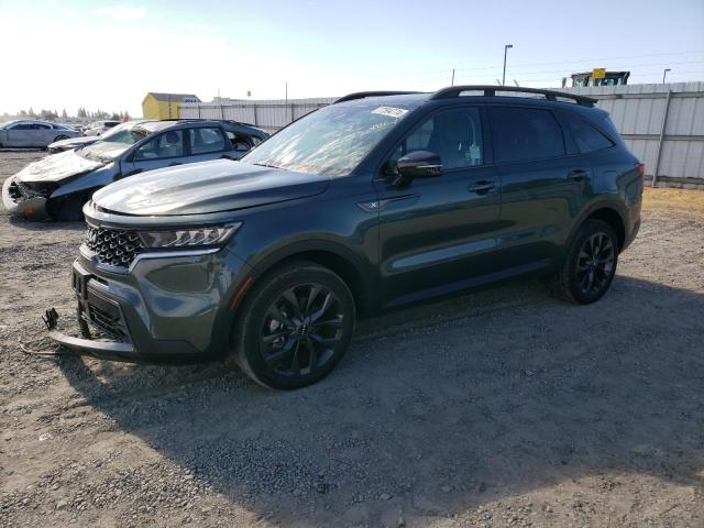 KIA SORENTO EX 2023 with VIN 5XYRHDLF3PG234287 - Photo from auction