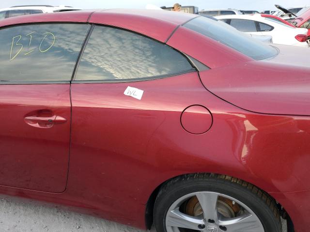 Photo 12 from auction – 2012 LEXUS IS 250 with VIN JTHFF2C28C2523081