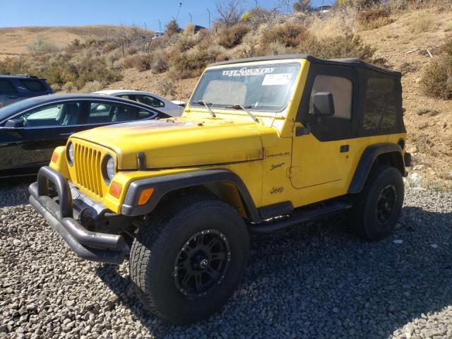 JEEP WRANGLER / 2002 with VIN 1J4FA49S02P709518 - Photo from auction
