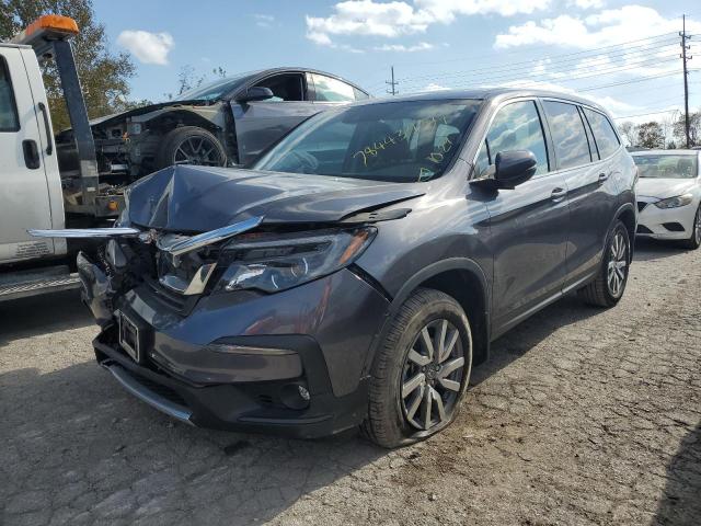 HONDA PILOT EXL 2019 with VIN 5FNYF5H51KB029073 - Photo from auction