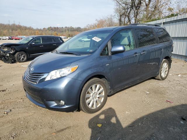 TOYOTA SIENNA XLE 2017 with VIN 5TDDZ3DC9HS160030 - Photo from auction