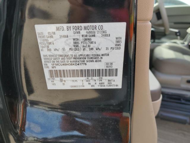Photo 14 from auction – 2008 FORD ESCAPE HEV with VIN 1FMCU49H38KD41776