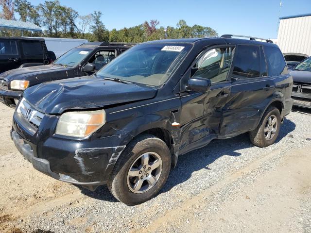 HONDA PILOT EX 2006 with VIN 2HKYF18596H540935 - Photo from auction
