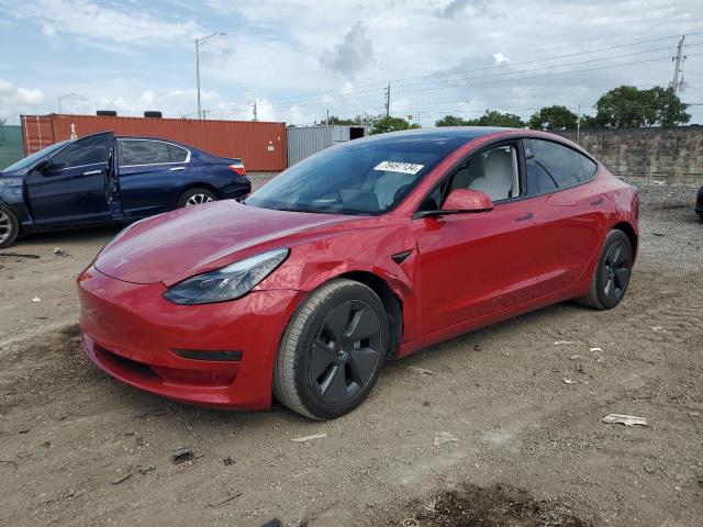 TESLA MODEL 3 2023 with VIN 5YJ3E1EA0PF676014 - Photo from auction