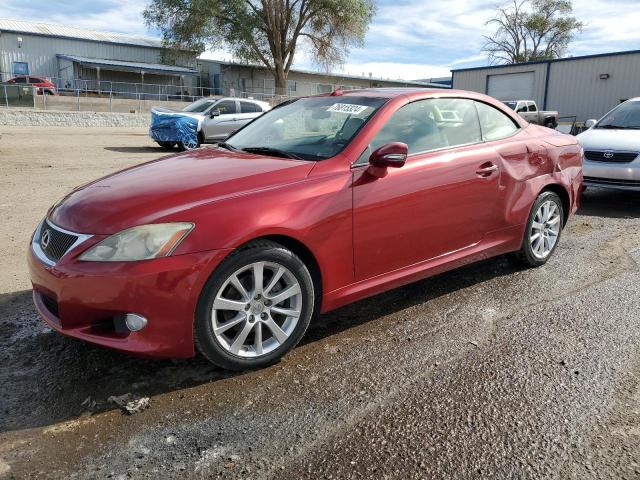 LEXUS IS 250 2010 with VIN JTHFF2C25A2508485 - Photo from auction