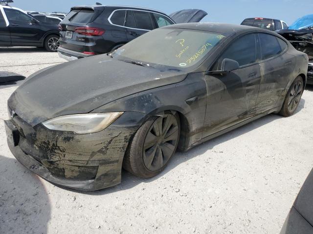 TESLA MODEL S 2021 with VIN 5YJSA1E57MF454429 - Photo from auction