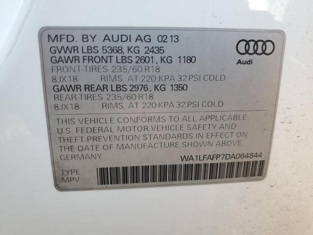 Photo 14 from auction – 2013 AUDI Q5 PREMIUM with VIN WA1LFAFP7DA064844