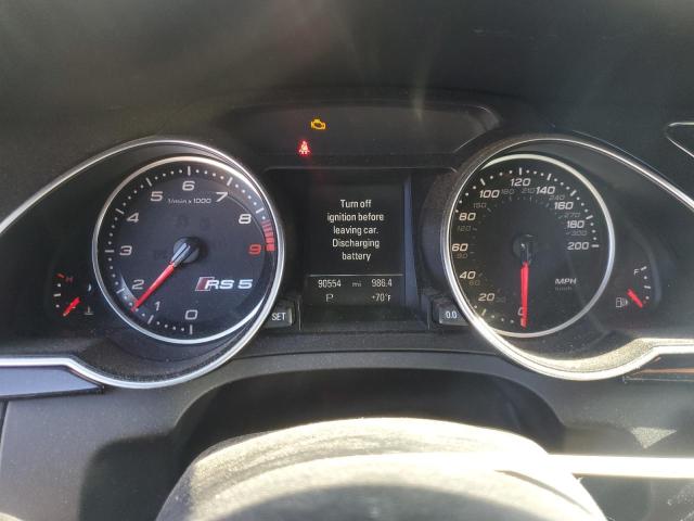 Photo 9 from auction – 2013 AUDI RS5 with VIN WUAC6AFR3DA902135