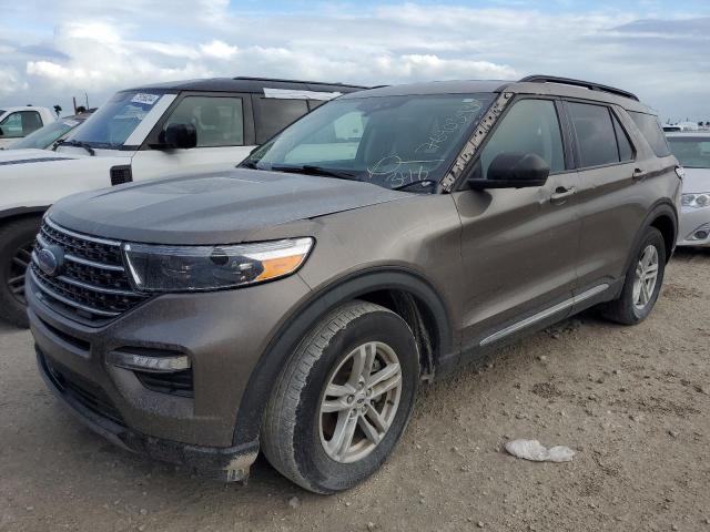 FORD EXPLORER X 2021 with VIN 1FMSK7DH9MGA27900 - Photo from auction