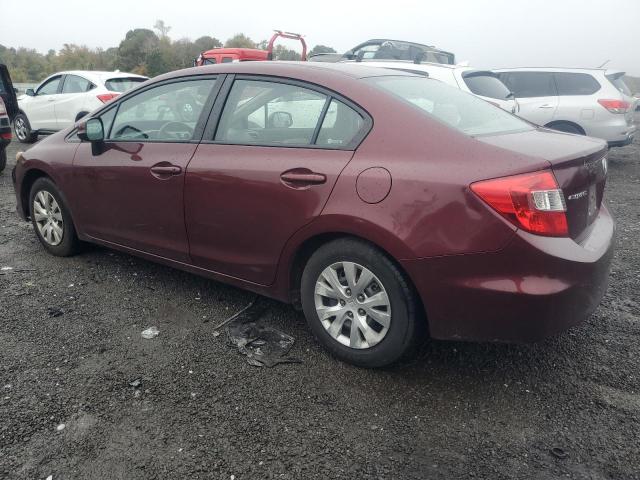 Photo 2 from auction – 2012 HONDA CIVIC LX with VIN 2HGFB2E56CH538367