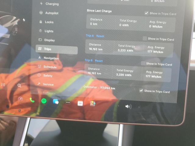 Photo 9 from auction – 2019 TESLA MODEL 3 with VIN 5YJ3E1EA6KF326802
