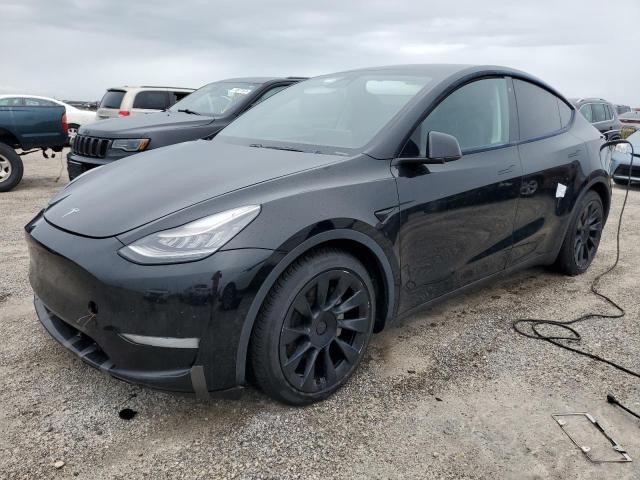 TESLA MODEL Y 2020 with VIN 5YJYGDEE8LF025597 - Photo from auction