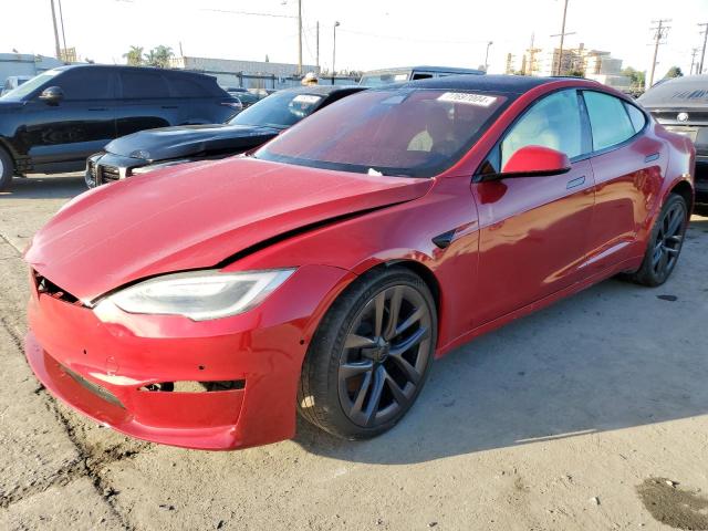 TESLA MODEL S 2021 with VIN 5YJSA1E66MF450798 - Photo from auction