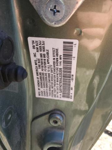 Photo 14 from auction – 2004 HONDA ELEMENT EX with VIN 5J6YH276X4L035306