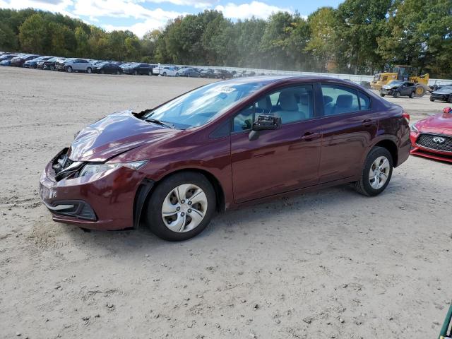 HONDA CIVIC LX 2015 with VIN 19XFB2F56FE104592 - Photo from auction