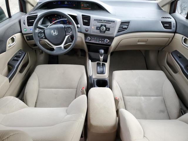 Photo 8 from auction – 2012 HONDA CIVIC LX with VIN 19XFB2F58CE368294