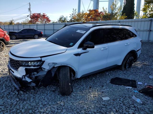 KIA SORENTO S 2021 with VIN 5XYRLDLC3MG029925 - Photo from auction