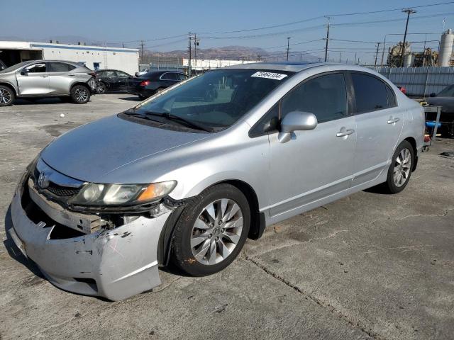 HONDA CIVIC EXL 2010 with VIN 2HGFA1F91AH555525 - Photo from auction