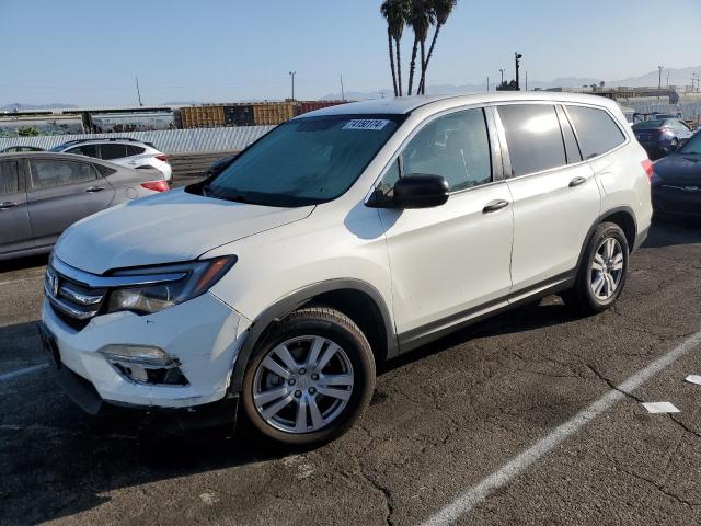 Photo 1 from auction – 2017 HONDA PILOT LX with VIN 5FNYF5H16HB016986