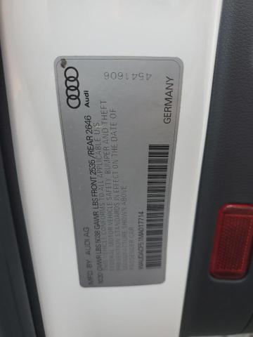 Photo 14 from auction – 2021 AUDI A5 PREMIUM with VIN WAUDACF51MA017714